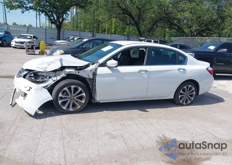 2013 Honda Accord Sport from USA, damaged, VIN 1HGCR2F5XDA219518